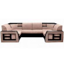 Угловой П-образный диван Ника-2 дизайн №4
