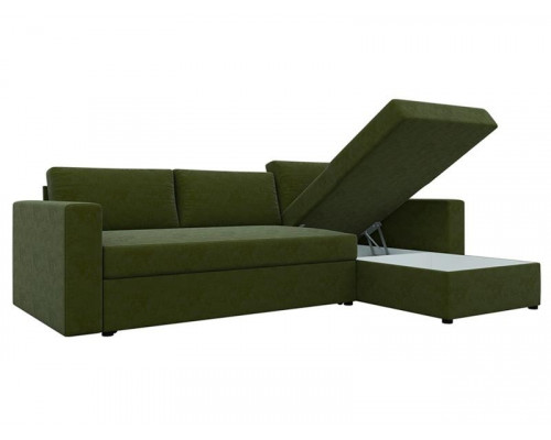 Угловой диван Турин (GL) Зеленый Вельвет