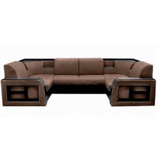Угловой П-образный диван Ника-2 дизайн №8