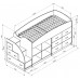 Кровать-чердак Дюймовочка-4.1